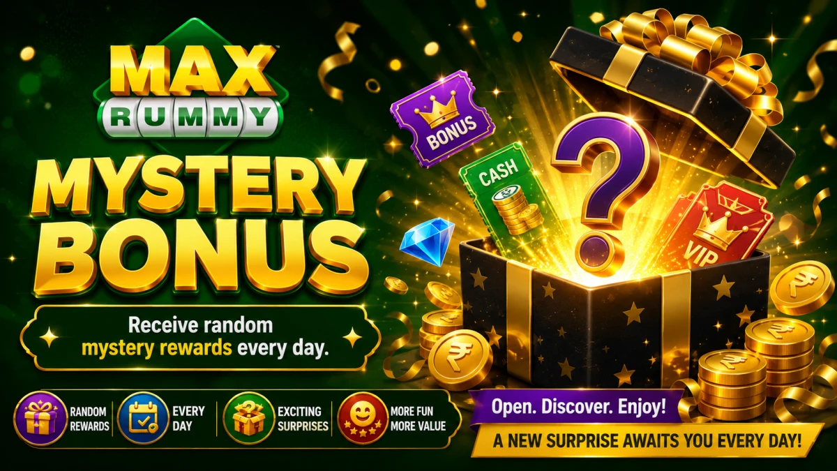 Max Rummy Mystery Bonus: What It Is & How It Works — featured guide graphic
